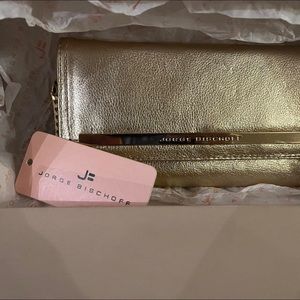 Jorge Bischoff wallet/purse tags attached purse is brand new in box never used!